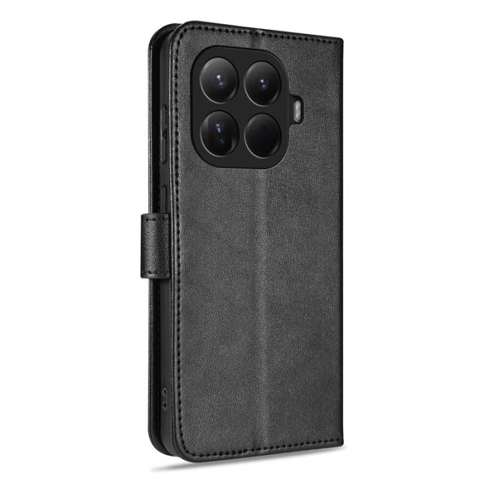 AZNS - AZNS Xiaomi 15T Pro Fodral Anti-Scratch PU Läder - Svart