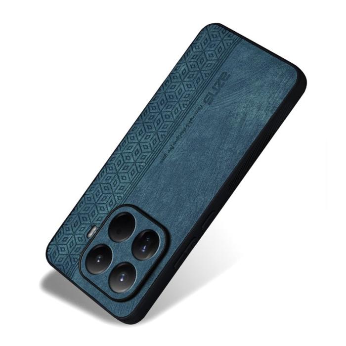 AZNS - AZNS Xiaomi 15T Pro Fodral Skyddande PU Läder - Grön