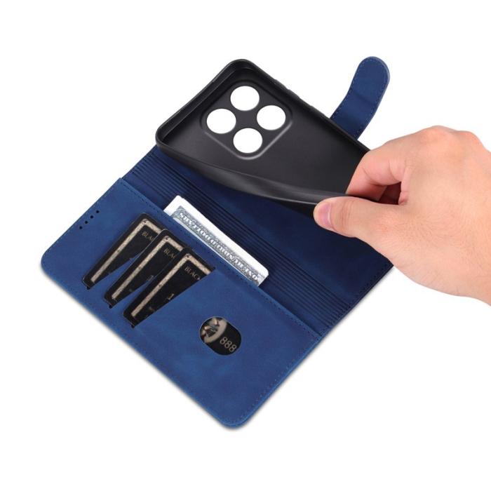 AZNS - AZNS Xiaomi 17 Fodral PU Läder Plånboksfodral - Blå