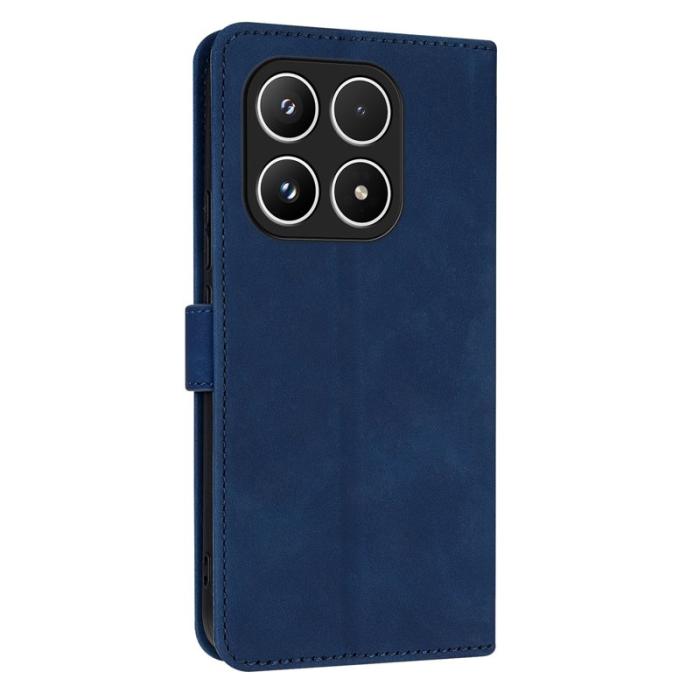 AZNS - AZNS Xiaomi 17 Fodral PU Läder Plånboksfodral - Blå