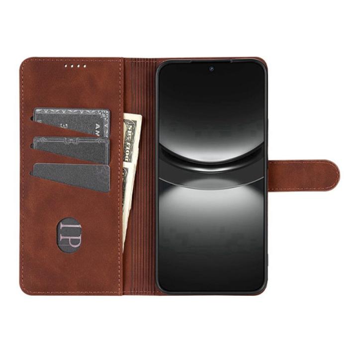 AZNS - AZNS Xiaomi 17 Fodral PU Läder Plånboksfodral - Brun