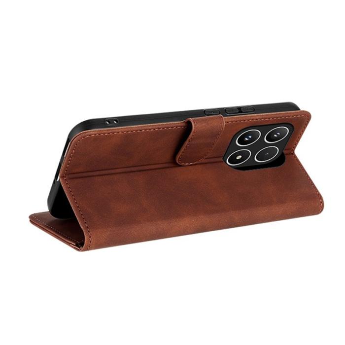 AZNS - AZNS Xiaomi 17 Fodral PU Läder Plånboksfodral - Brun