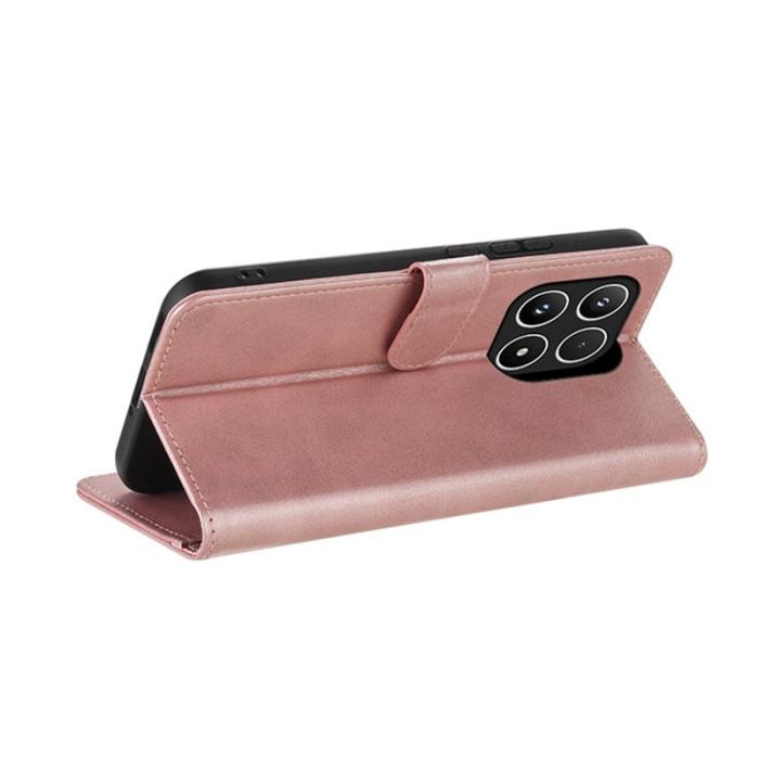 AZNS - AZNS Xiaomi 17 Fodral PU Läder Plånboksfodral - Roséguld