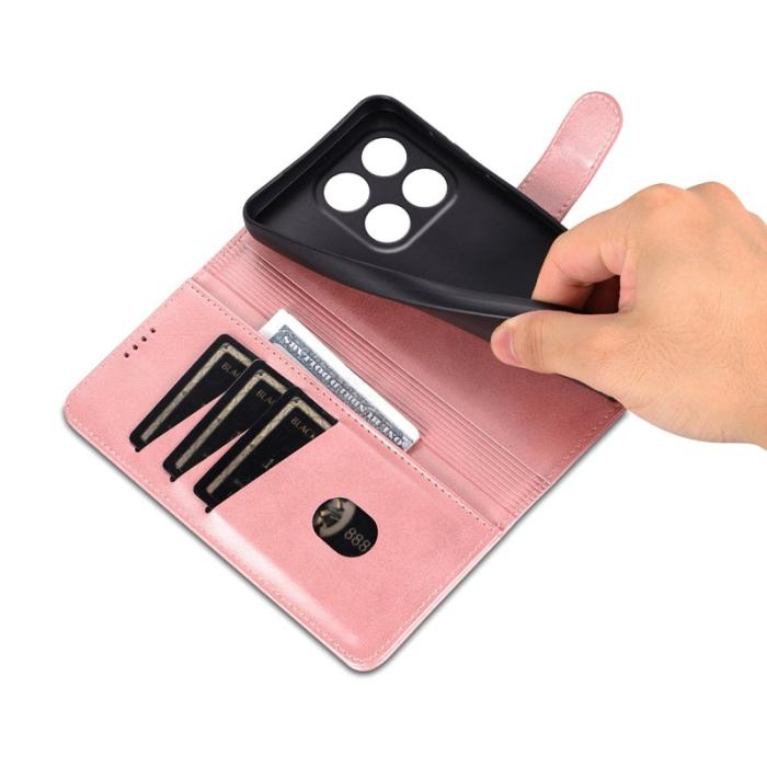 AZNS - AZNS Xiaomi 17 Fodral PU Läder Plånboksfodral - Roséguld