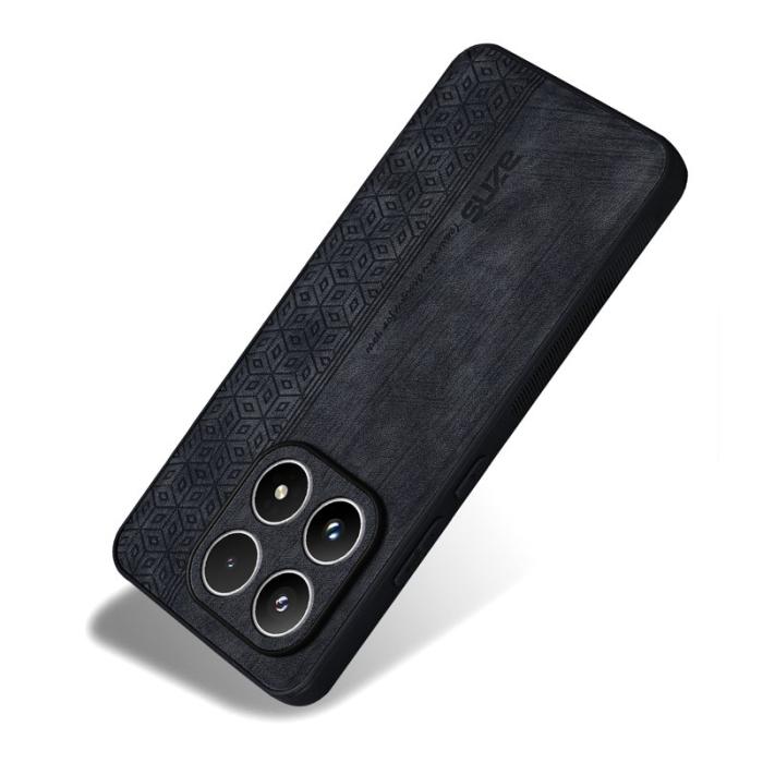 AZNS - AZNS Xiaomi 17 Fodral Skyddande PU Läder - Svart