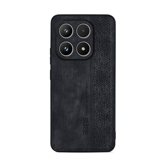 AZNS - AZNS Xiaomi 17 Fodral Skyddande PU Läder - Svart