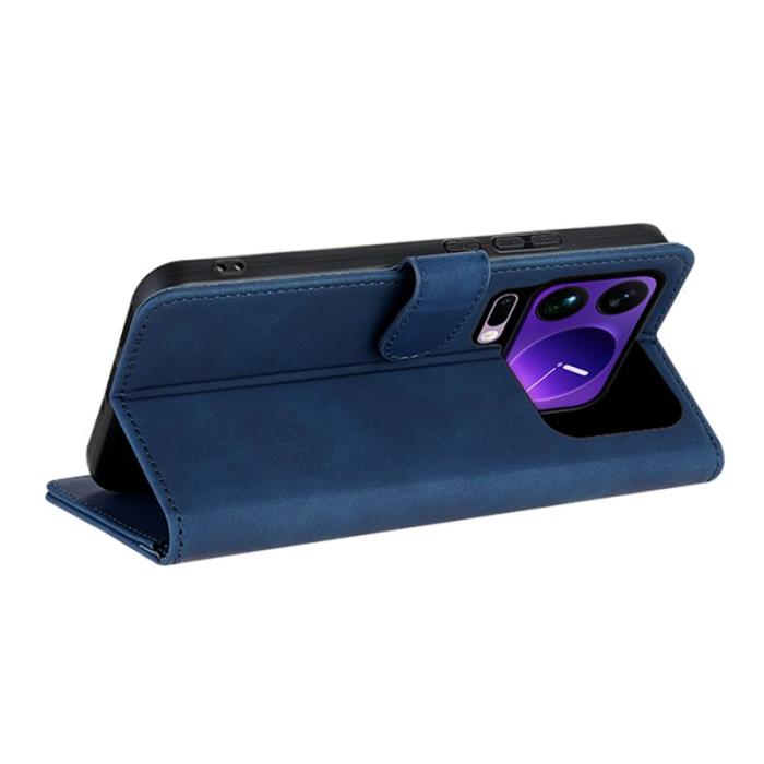 AZNS - AZNS Xiaomi 17 Pro Fodral PU Läder Plånboksfodral - Blå