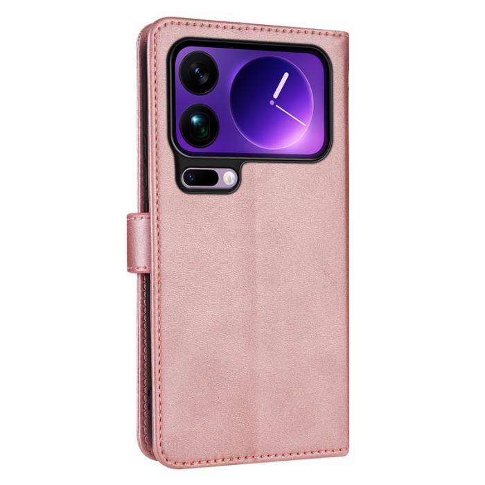 AZNS - AZNS Xiaomi 17 Pro Fodral PU Läder Plånboksfodral - Roséguld