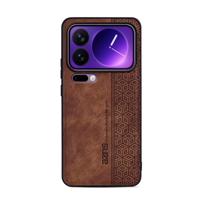 AZNS - AZNS Xiaomi 17 Pro Fodral PU Läder - Skyddande - Brun