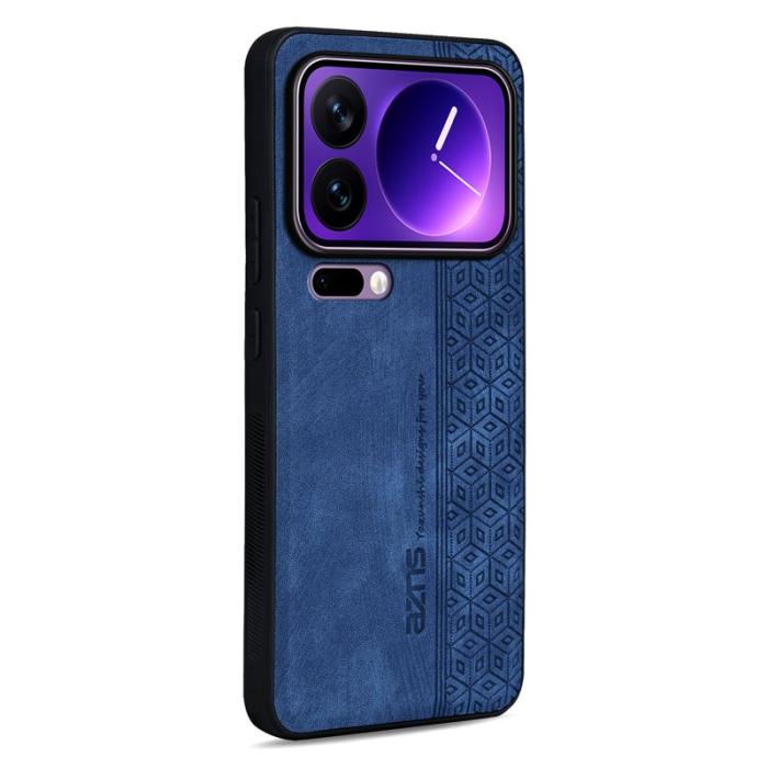 AZNS - AZNS Xiaomi 17 Pro Fodral PU Läder - Skyddande TPU - Blå