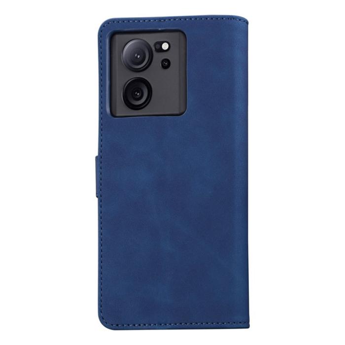 AZNS - AZNS Xiaomi Redmi K60 Ultra / 13T / 13T Pro Fodral - PU Läder - Blå