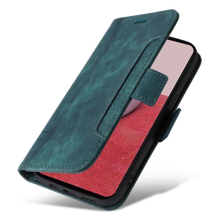 BETOPNICE - BETOPNICE 001 för Samsung Galaxy A14 5G Fodral PU Läder - Grön