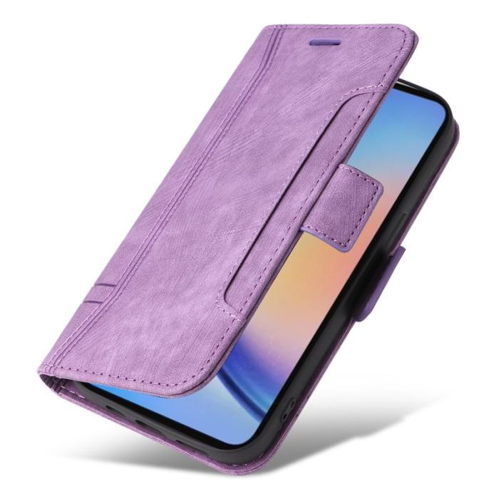 BETOPNICE - BETOPNICE 001 för Samsung Galaxy A35 5G Fodral Äkta läder - Lila