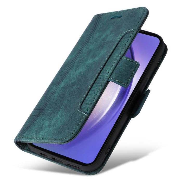 BETOPNICE - BETOPNICE 001 för Samsung Galaxy A55 5G Fodral Äkta läder - Grön