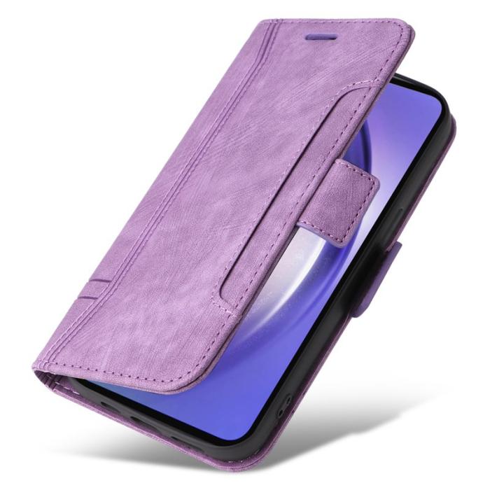 BETOPNICE - BETOPNICE 001 för Samsung Galaxy A55 5G Fodral Äkta läder - Lila