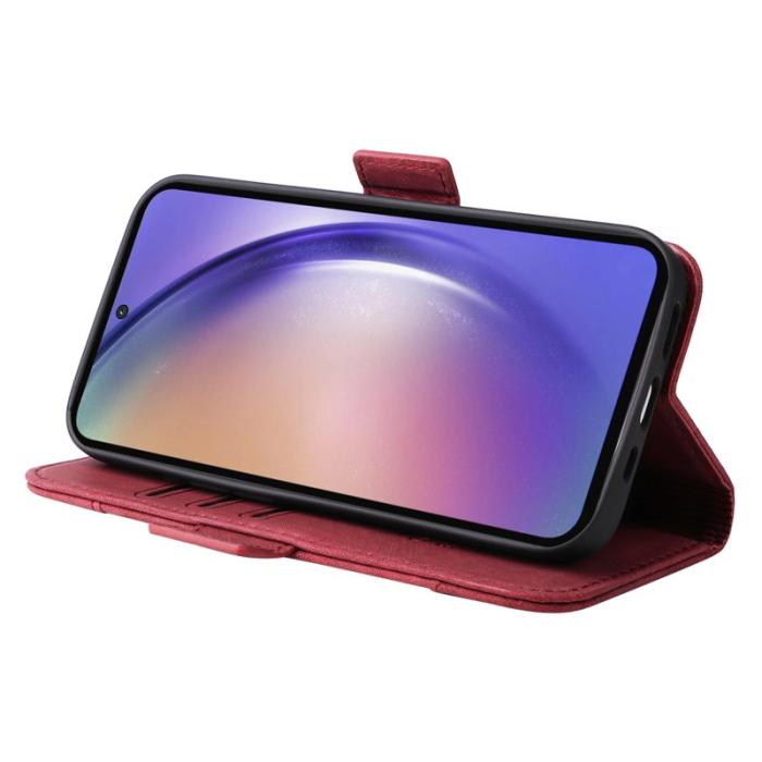 BETOPNICE - BETOPNICE 001 för Samsung Galaxy A55 5G Fodral Äkta läder - Röd