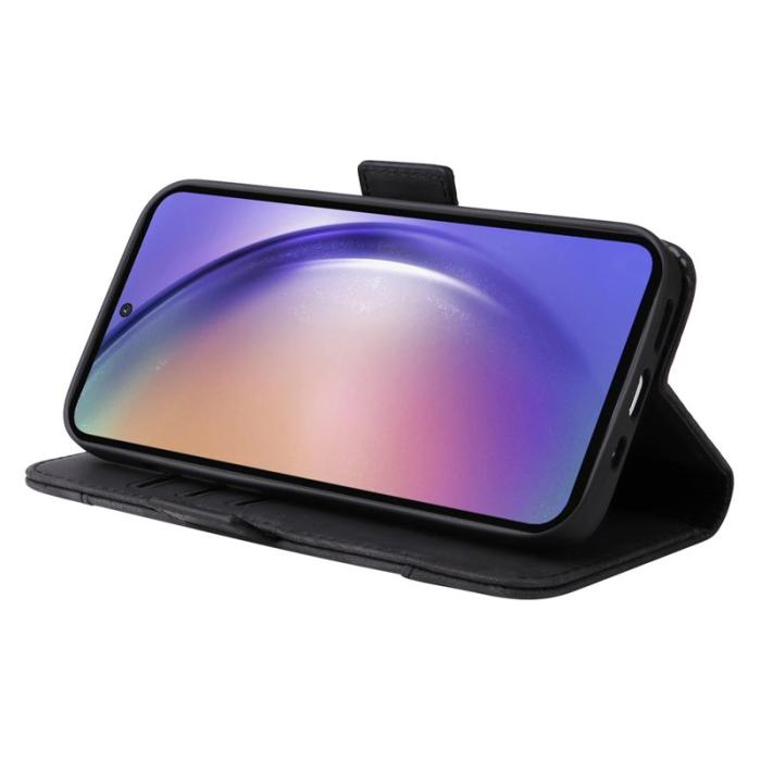 BETOPNICE - BETOPNICE 001 för Samsung Galaxy A55 5G Fodral Äkta läder - Svart