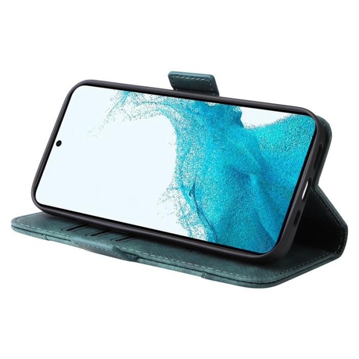 BETOPNICE - BETOPNICE 001 för Samsung Galaxy S23+ Fodral PU Läder - Grön