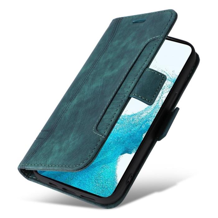 BETOPNICE - BETOPNICE 001 för Samsung Galaxy S23+ Fodral PU Läder - Grön