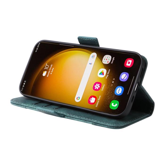 BETOPNICE - BETOPNICE 001 för Samsung Galaxy S24 Ultra Fodral PU Läder - Grön