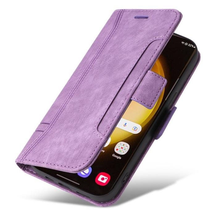 BETOPNICE - BETOPNICE 001 för Samsung Galaxy S24 Ultra Fodral PU Läder - Lila