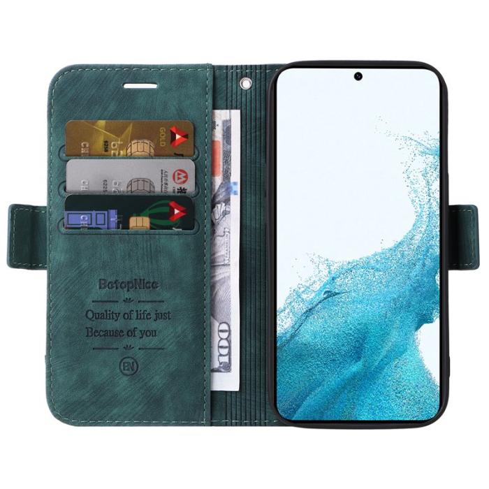 BETOPNICE - BETOPNICE 001 Fodral för Samsung Galaxy A34 5G - PU Läder - Grön