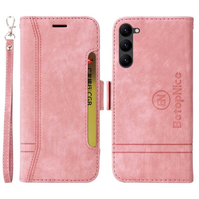 BETOPNICE - BETOPNICE 001 Fodral för Samsung Galaxy S23+ PU Läder - Pink