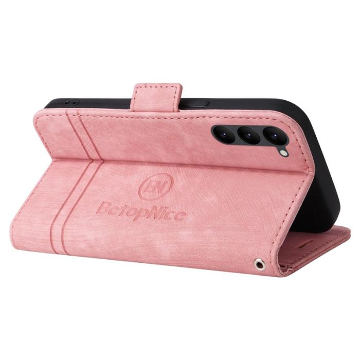 BETOPNICE - BETOPNICE 001 Fodral för Samsung Galaxy S23+ PU Läder - Pink