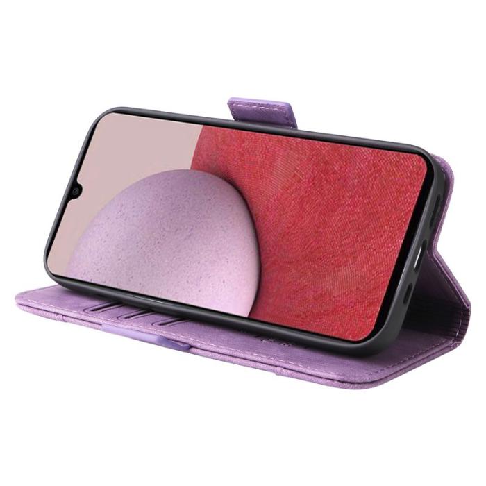 BETOPNICE - BETOPNICE 001 Samsung Galaxy A14 5G Fodral PU Läder - Lila