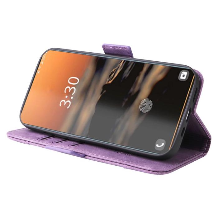 BETOPNICE - BETOPNICE 001 Samsung Galaxy S23 Ultra Fodral Konstläder - Lila