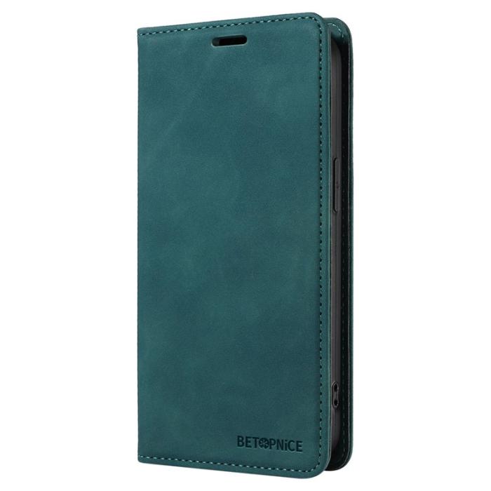 BETOPNICE - BETOPNICE 003 för OnePlus Nord 4 Wallet Fodral Äkta läder - Grön