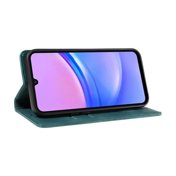 BETOPNICE - BETOPNICE 003 för Samsung Galaxy A17 Fodral Äkta läder - Grön