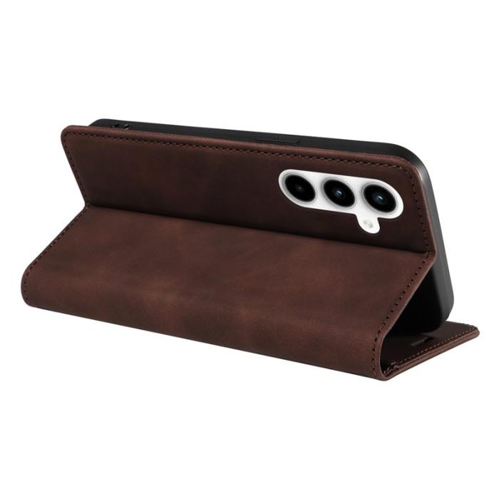 BETOPNICE - BETOPNICE 003 för Samsung Galaxy A35 5G Fodral - Äkta läder - Brun
