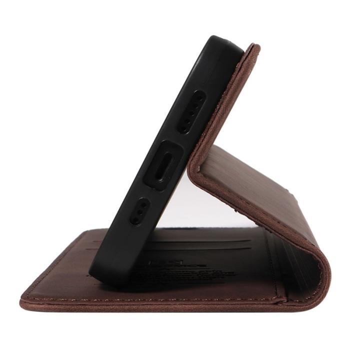 BETOPNICE - BETOPNICE 003 för Samsung Galaxy A35 5G Fodral - Äkta läder - Brun