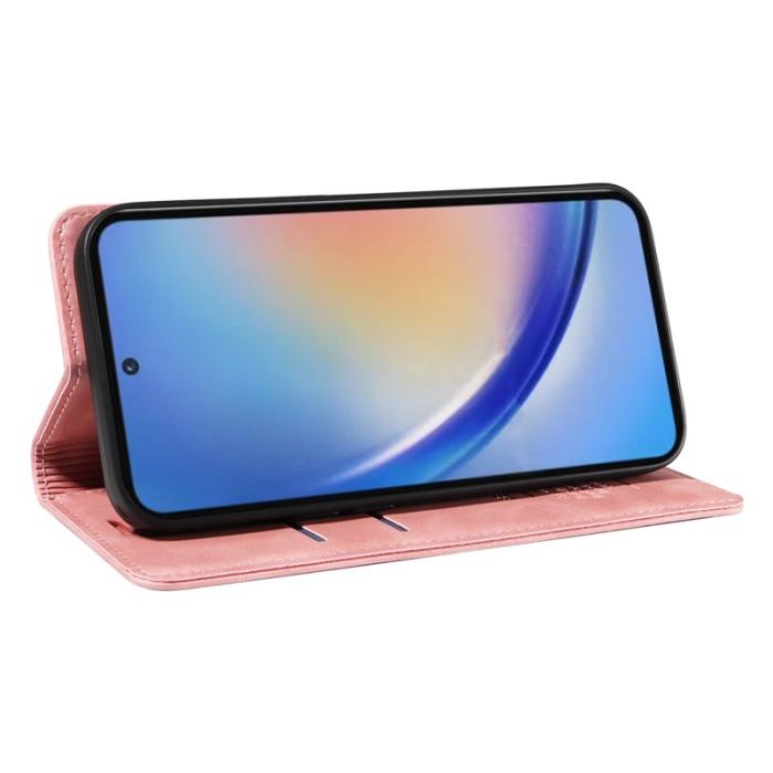 BETOPNICE - BETOPNICE 003 för Samsung Galaxy A35 5G Fodral - Konstläder - Pink