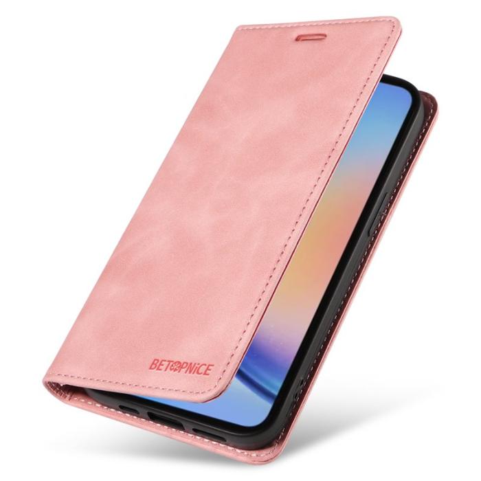 BETOPNICE - BETOPNICE 003 för Samsung Galaxy A35 5G Fodral - Konstläder - Pink