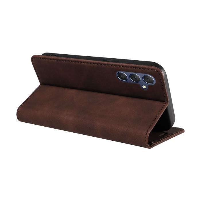 BETOPNICE - BETOPNICE 003 för Samsung Galaxy M54 5G Fodral PU Läder - Brun