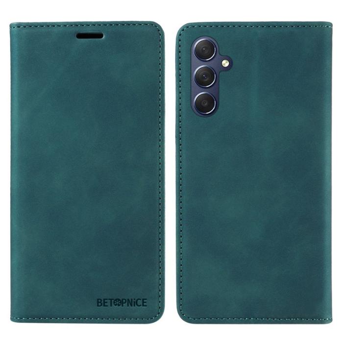 BETOPNICE - BETOPNICE 003 för Samsung Galaxy M54 5G Fodral PU Läder - Grön