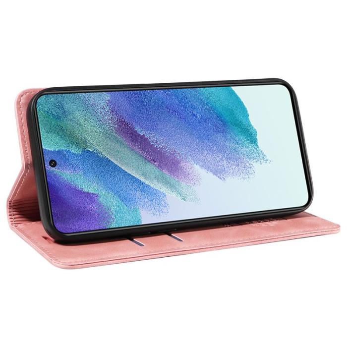 BETOPNICE - BETOPNICE 003 för Samsung Galaxy S21 4G/5G Fodral - PU Läder - Rosa