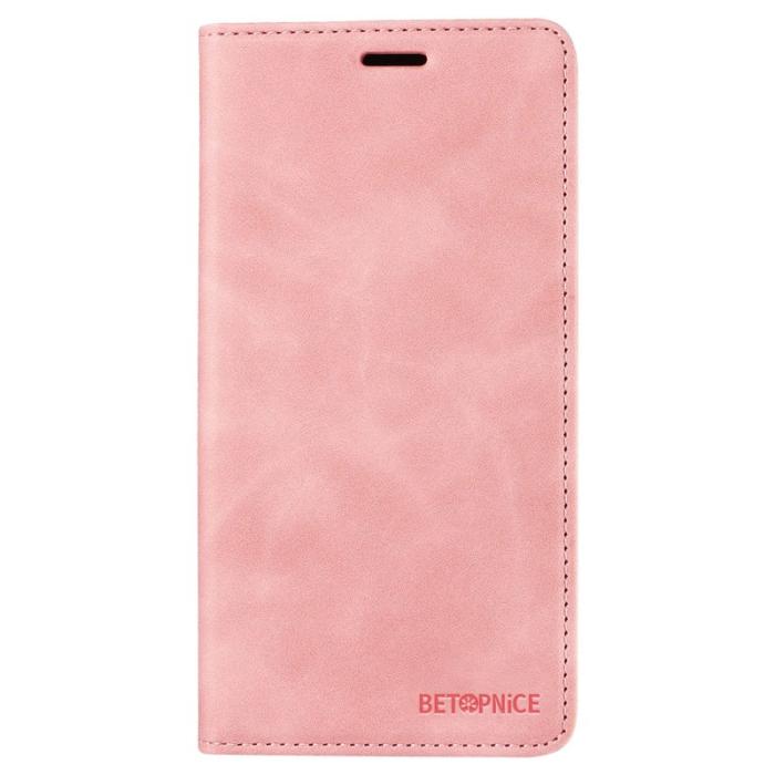 BETOPNICE - BETOPNICE 003 för Samsung Galaxy S21 4G/5G Fodral - PU Läder - Rosa