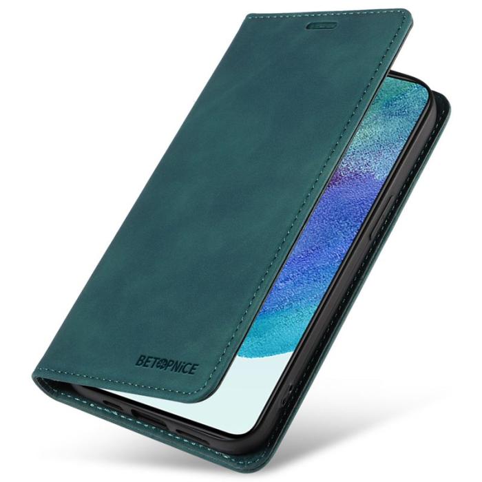 BETOPNICE - BETOPNICE 003 för Samsung Galaxy S21 Fodral - PU Läder - Grön