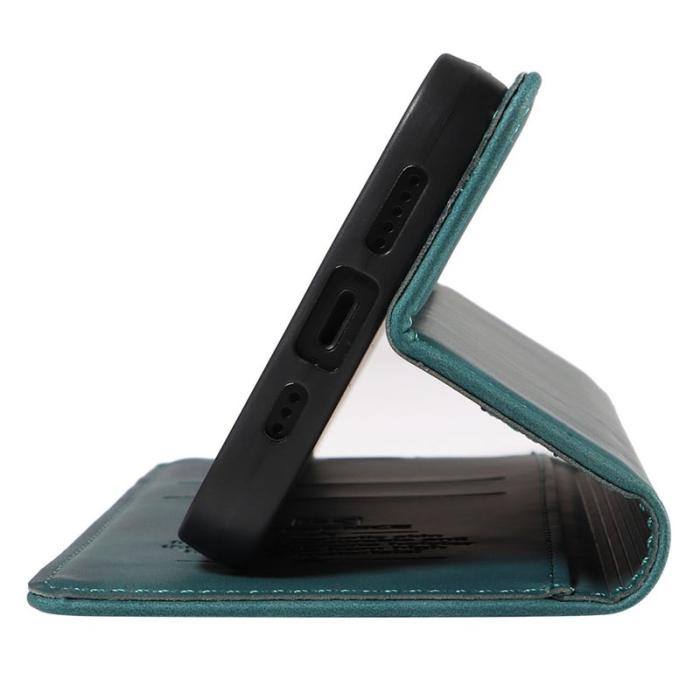 BETOPNICE - BETOPNICE 003 för Samsung Galaxy S24 Fodral Äkta läder - Grön