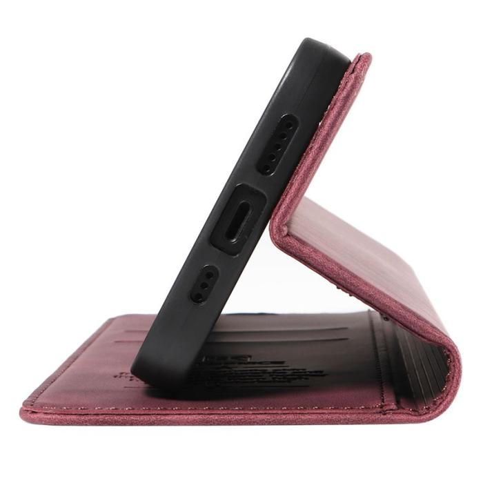 BETOPNICE - BETOPNICE 003 för Samsung Galaxy S24 Fodral Äkta läder - Röd