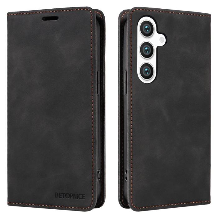 BETOPNICE - BETOPNICE 003 för Samsung Galaxy S24 Fodral - RFID Blocking - Svart
