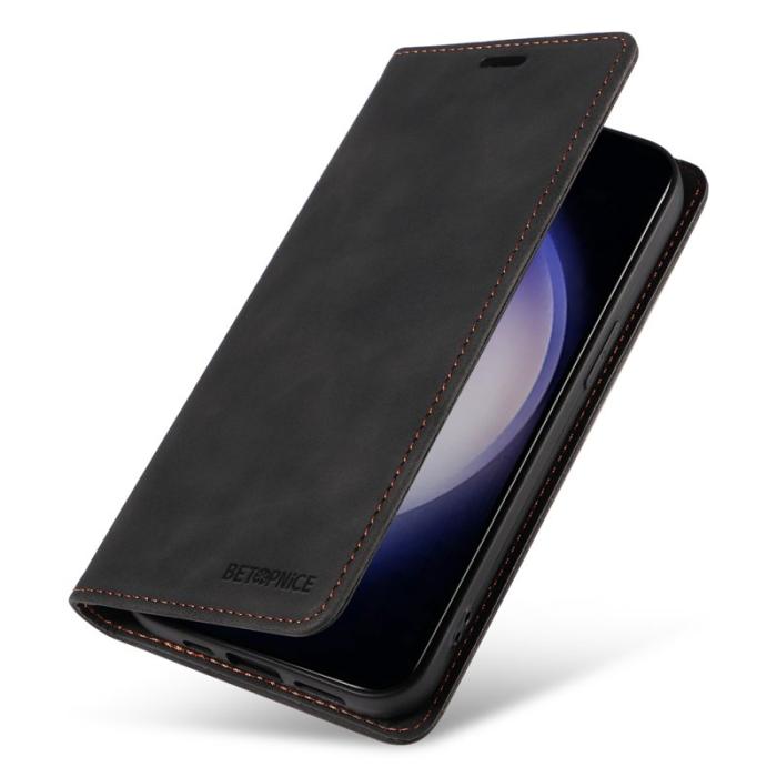 BETOPNICE - BETOPNICE 003 för Samsung Galaxy S24 Fodral - RFID Blocking - Svart
