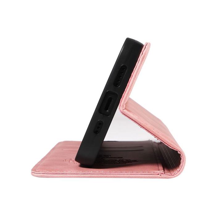 BETOPNICE - BETOPNICE 003 för Xiaomi 14T Fodral i Äkta läder - Pink