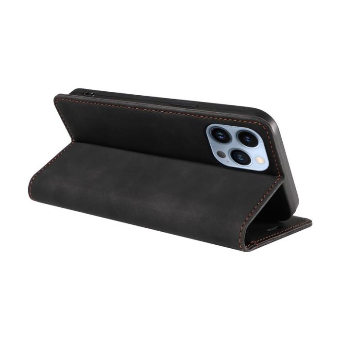 BETOPNICE - BETOPNICE 003 Fodral för iPhone 13 Pro Max - PU Läder - Svart