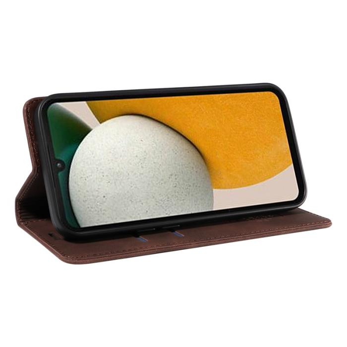 BETOPNICE - BETOPNICE 003 Fodral för Samsung Galaxy A15 5G - Äkta läder - Brun