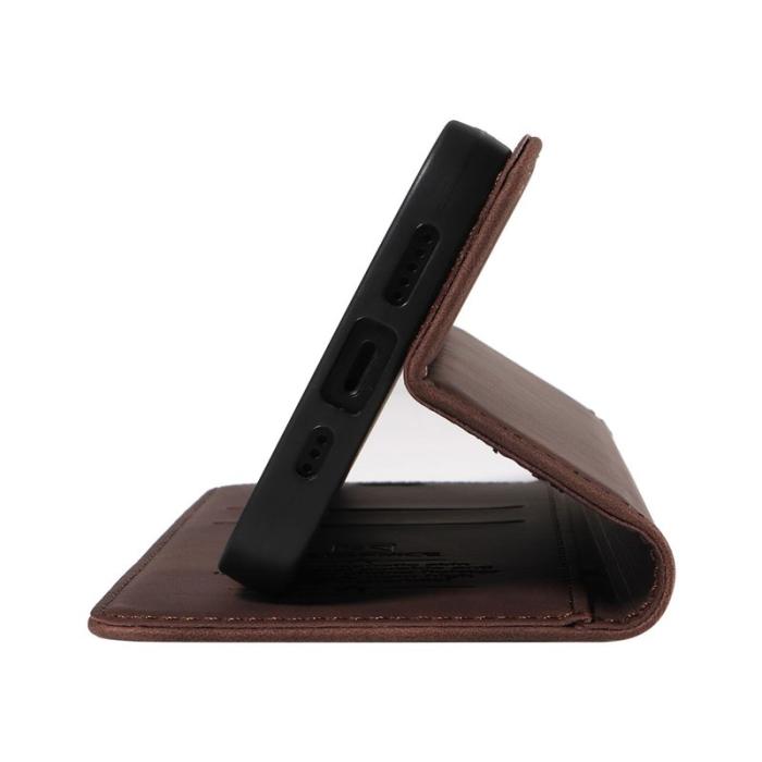 BETOPNICE - BETOPNICE 003 Fodral för Samsung Galaxy A15 5G - Äkta läder - Brun