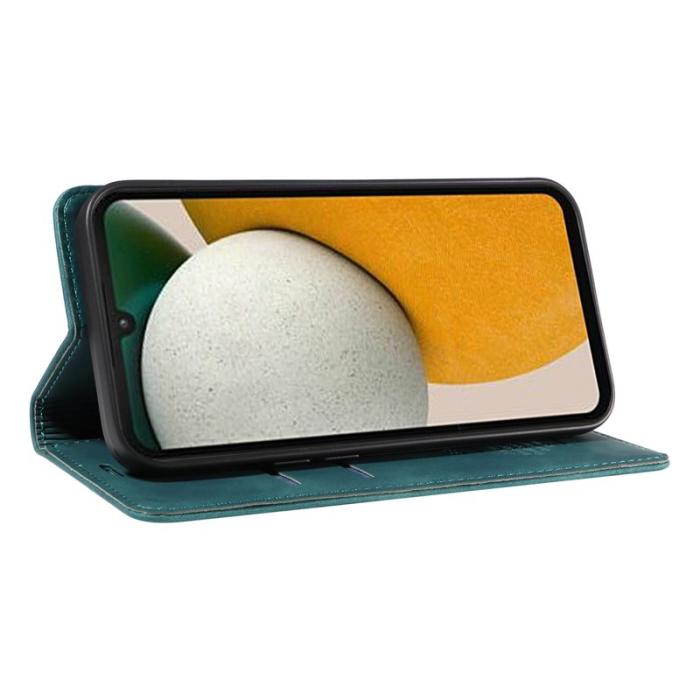 BETOPNICE - BETOPNICE 003 Fodral för Samsung Galaxy A15 5G - Äkta läder - Grön